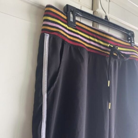 C&C California Women’s‎ Black Ultra Thin Black Athletic Sport Pant Sz Large - Picture 4 of 7